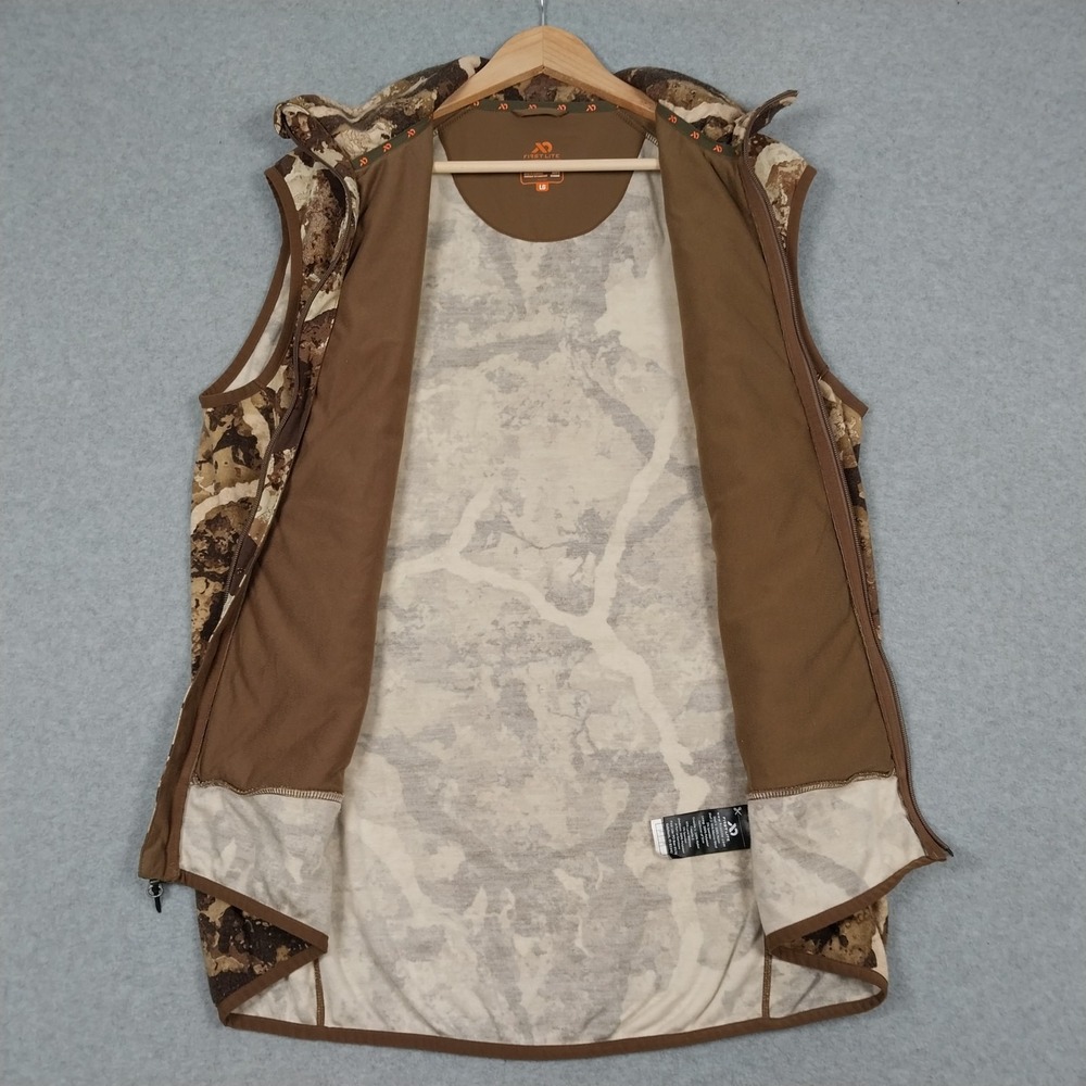 First Lite Sawtooth Hybrid Vest Large Cipher Camoflauge Hunting Outdoors Wool - Picture 2 of 12
